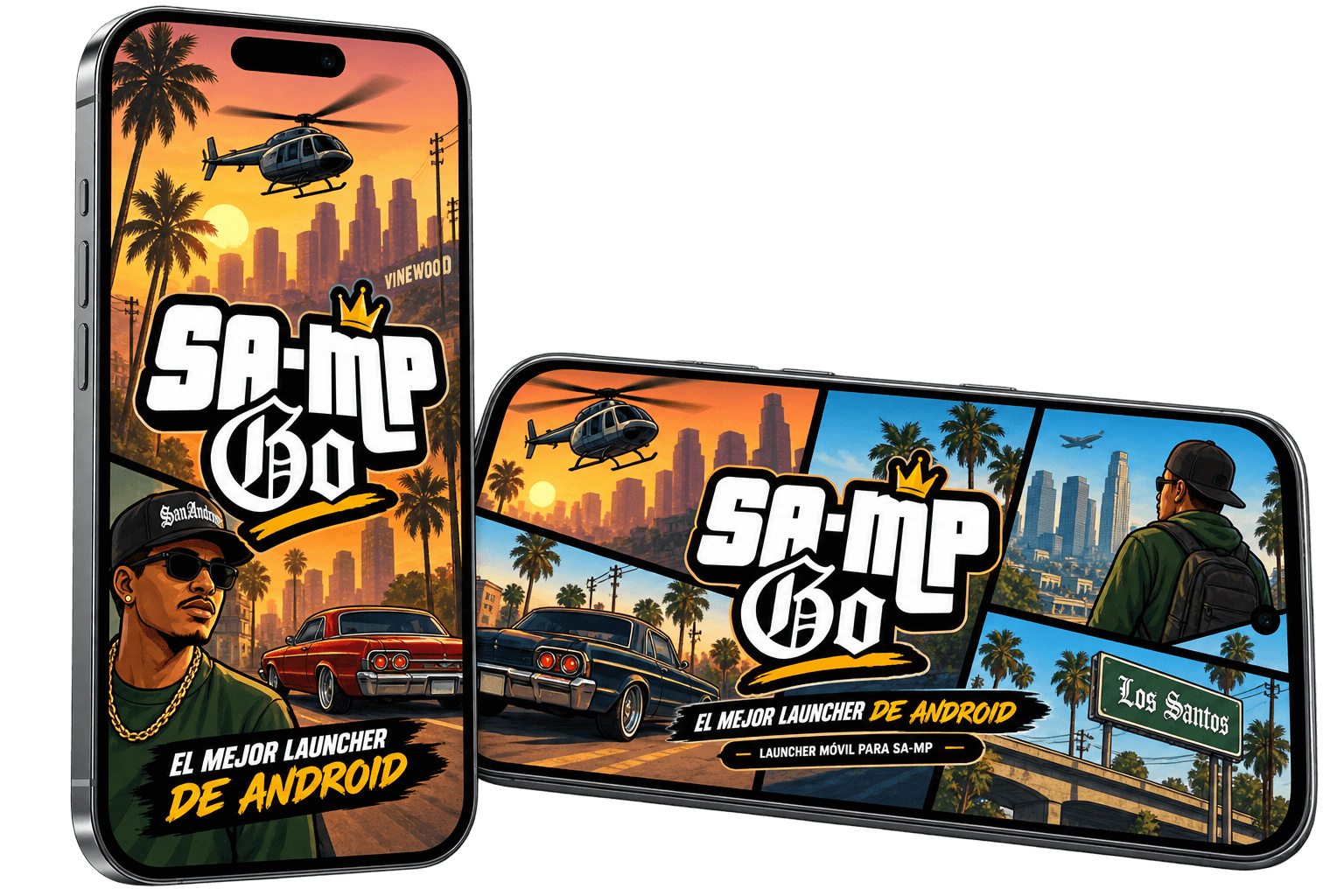 SAMP GO running on Android phones